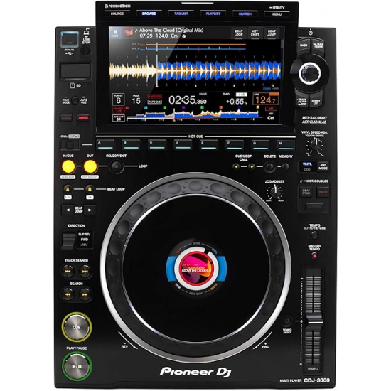 PIONEER CDJ-3000 專業DJ多功能播放器（黑色）